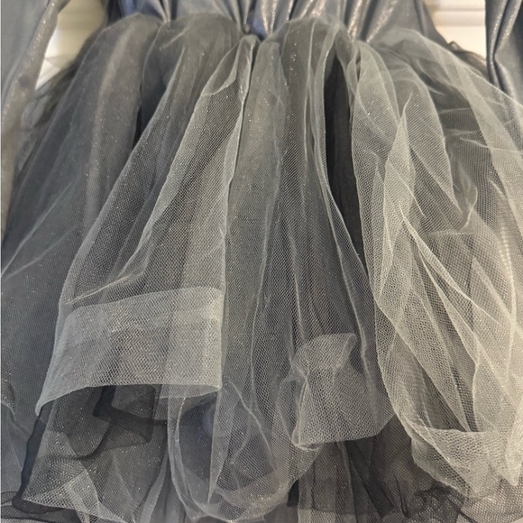 Pottery Barn Kids Silver Tutu Dress Skeleton Costume - Picture 7 of 14